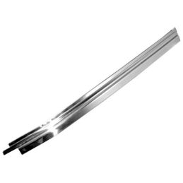 Krómcsíkos ajtóüveg bal Fastback 69-70