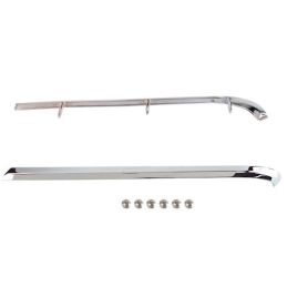 Krómcsíkos vinil tető C-oszlop 65-66