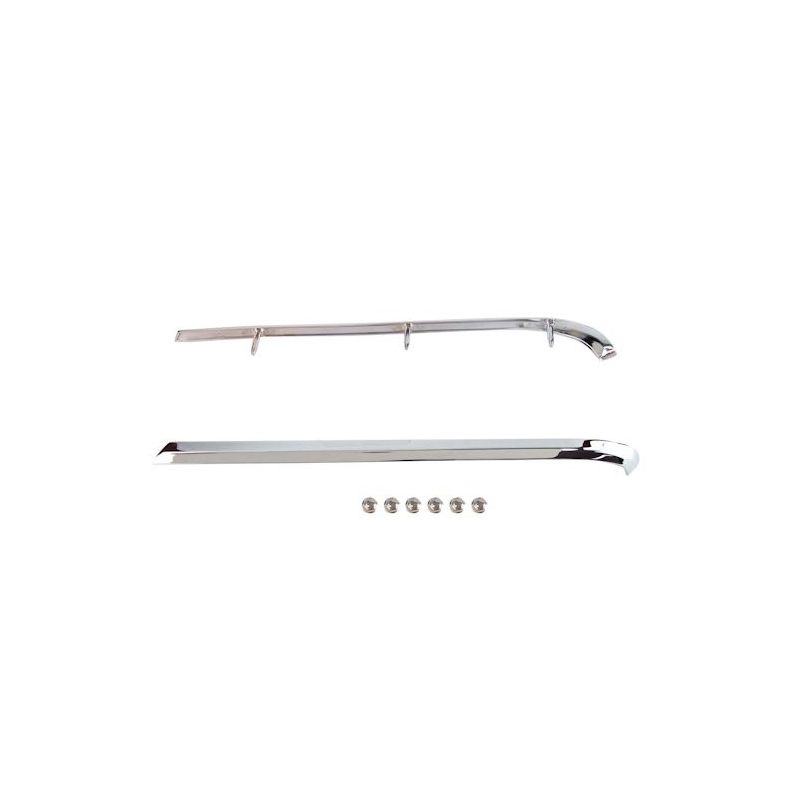 Krómcsíkos vinil tető C-oszlop 65-66