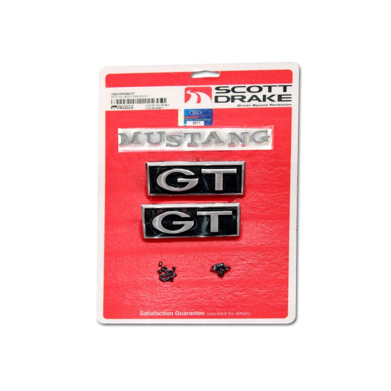 Emblémák teljes készlet GT 68 Emblémák teljes készlet GT 68